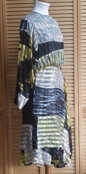 Rare Vintage Icinoo Silk Dress NWT - Picture 2 of 6